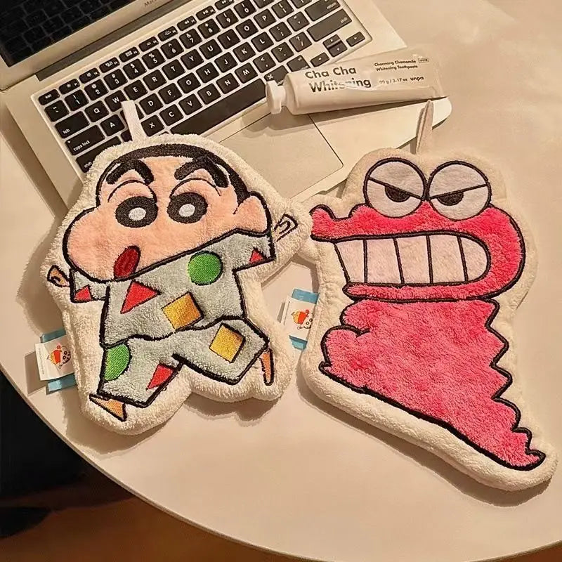 Crayon Shin-chan Cartoon Hand Towel - Super Absorbent Bathroom & Kitchen Towel