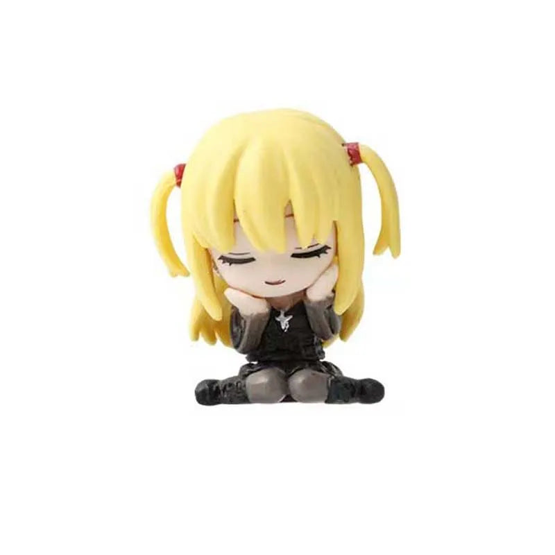 Death Note Q-Style Sleeping Character Mini Car Decoration Anime Gift Set