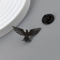Eagle Stainless Steel Brooch Lapel Pin for Men Business & Wedding Gift