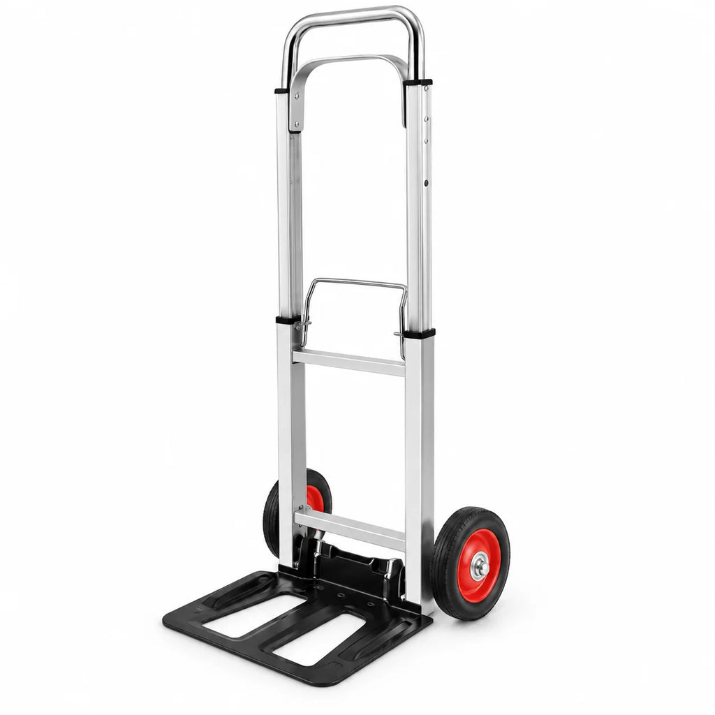 Lightweight Folding Hand Truck Dolly with Wheels — Compact Utility Cart for Moving & Travel