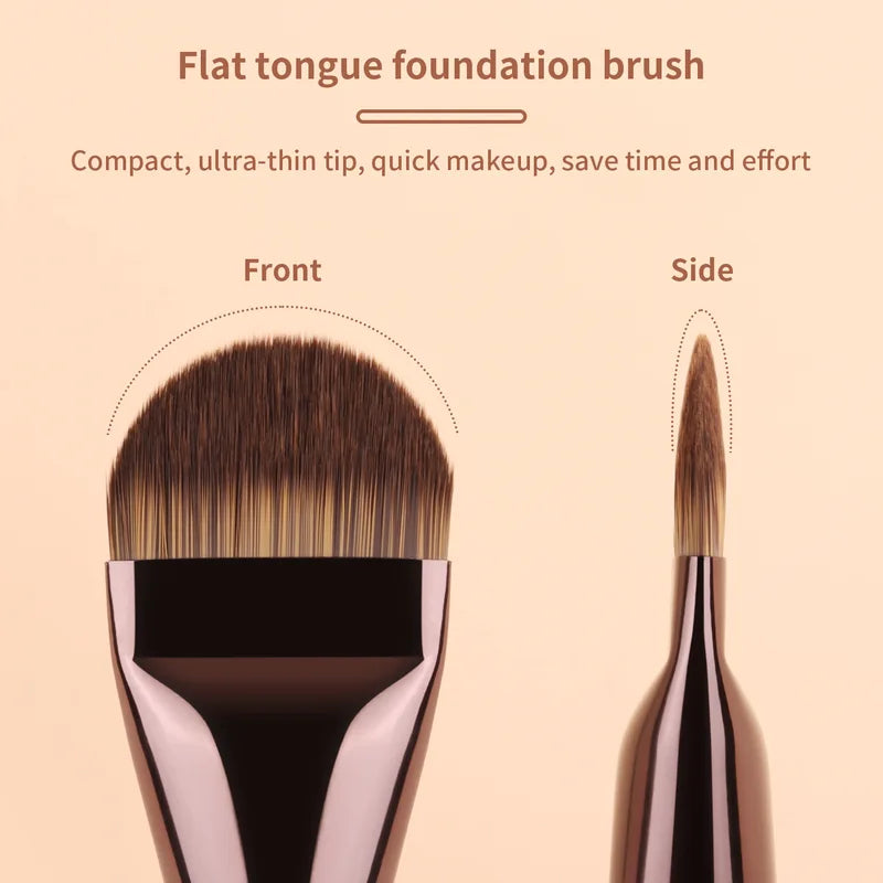 20-Piece Makeup Brush Set with Case - Soft Bristles, Cruelty-Free & Vegan