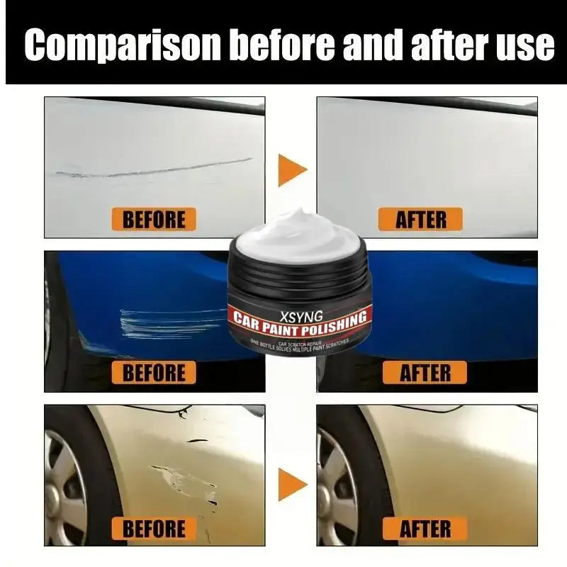 Car Scratch Repair & Polishing Wax - Paint Restoration & Scratch Remover