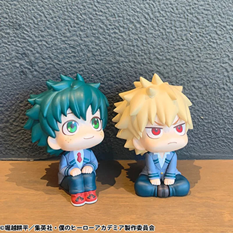 My Hero Academia PVC Chibi Figurine Collection - Izuku Bakugo Todoroki Toga
