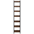 78.7-Inch Tall Narrow Bookshelf with 7 Shelves for Small Spaces