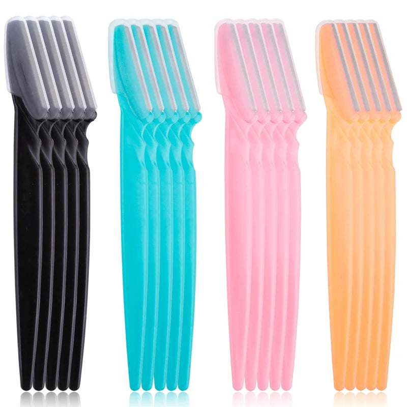 Eyebrow Trimmer Face Blade Set - Portable Hair Removal & Grooming Tools