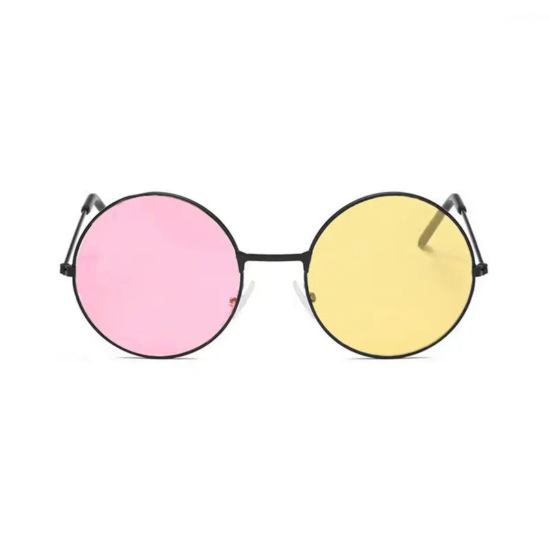 Men Spamton Cosplay Glasses Round Frame Sunglasses Halloween Accessories