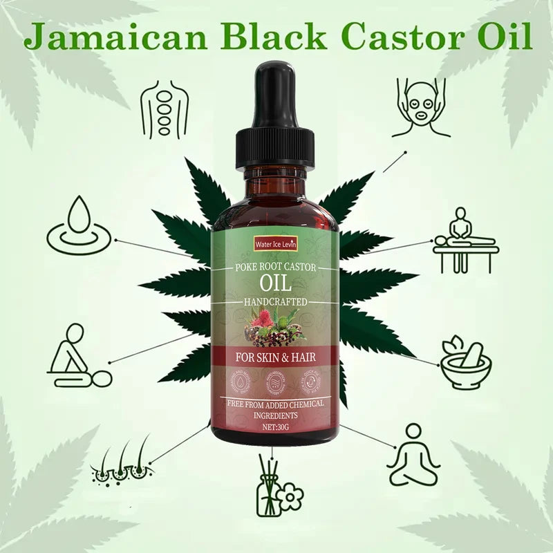 Natural Castor Oil for Skin & Hair - Deep Moisture & Winter Nourishment