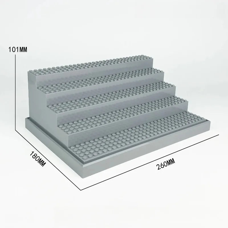 Mini Doll Display Storage Box for Building Blocks Large Capacity Organizer
