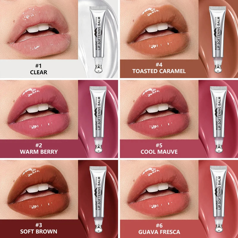 Moisturizing Lip Gloss with High Shine & Volumizing Effect - Natural Lip Care