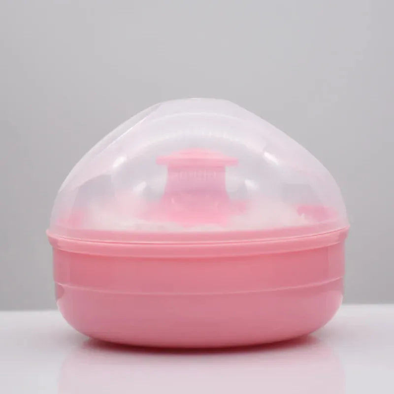 High Quality Face & Body Powder Puff Set with Case - Multiple Colors