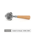 51mm Bottomless Portafilter for Espresso Machines - Replacement Filter Basket