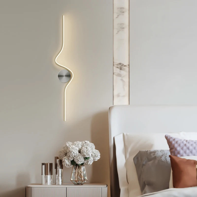 Modern Living Room Wall Lamp with Dimmable LED Light - 2023 Home Decor Fixture