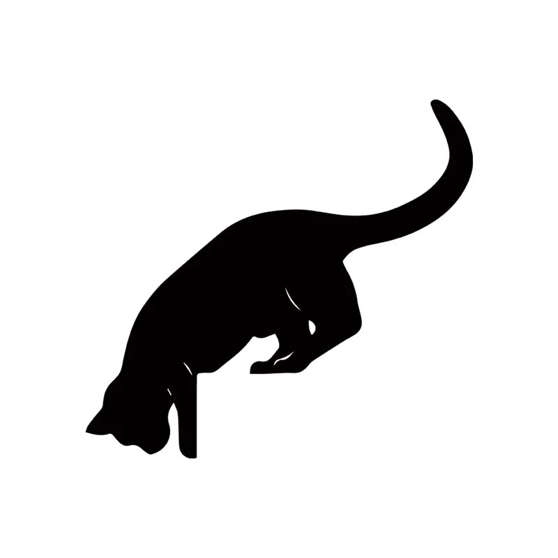 Wooden Cat Looking Down Door Topper - Rustic Home Decor for Kitchen Organization