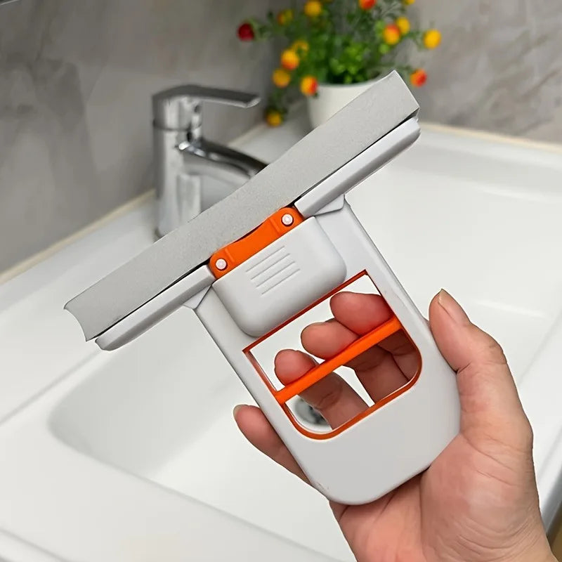 Desktop Cleaner 4-Piece Mop and Sponge Set No-Wash Foldable Handheld Space Saver