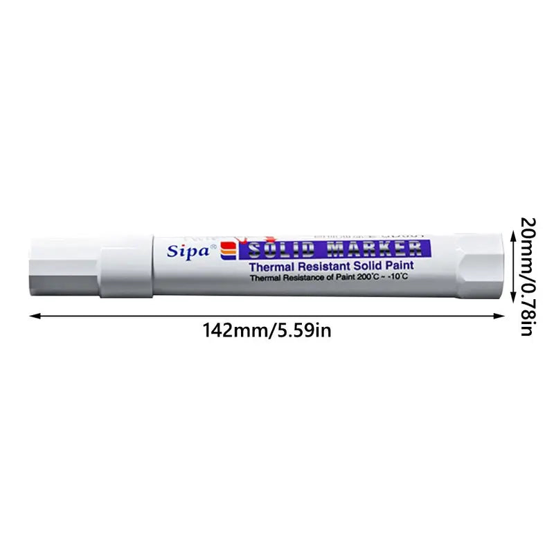 Oil-Based Paint Marker Pen High Temperature Waterproof Art & Craft Tool