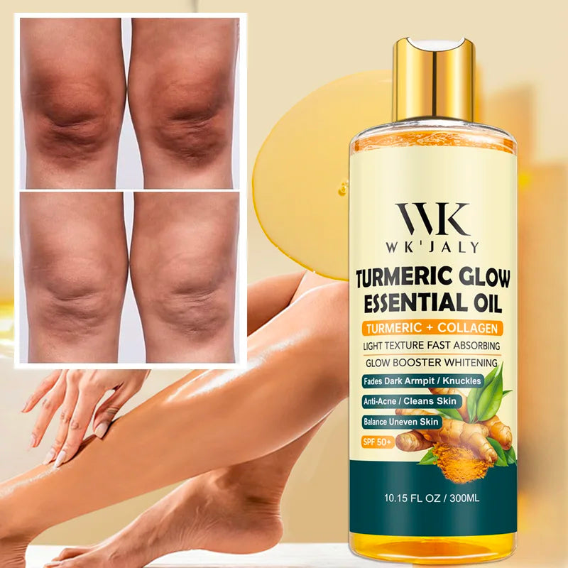 Turmeric Glow Body Oil with Brightening and Moisturizing Benefits - 300ml