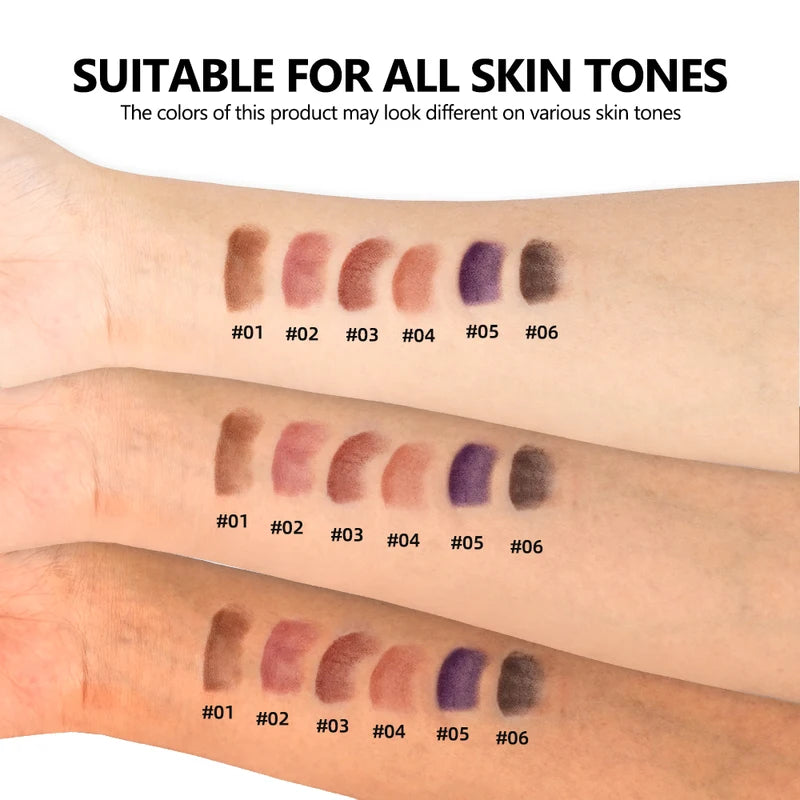 Gradient Lip Crayon Matte Waterproof Lip Liner & Lipstick Set - Long Lasting