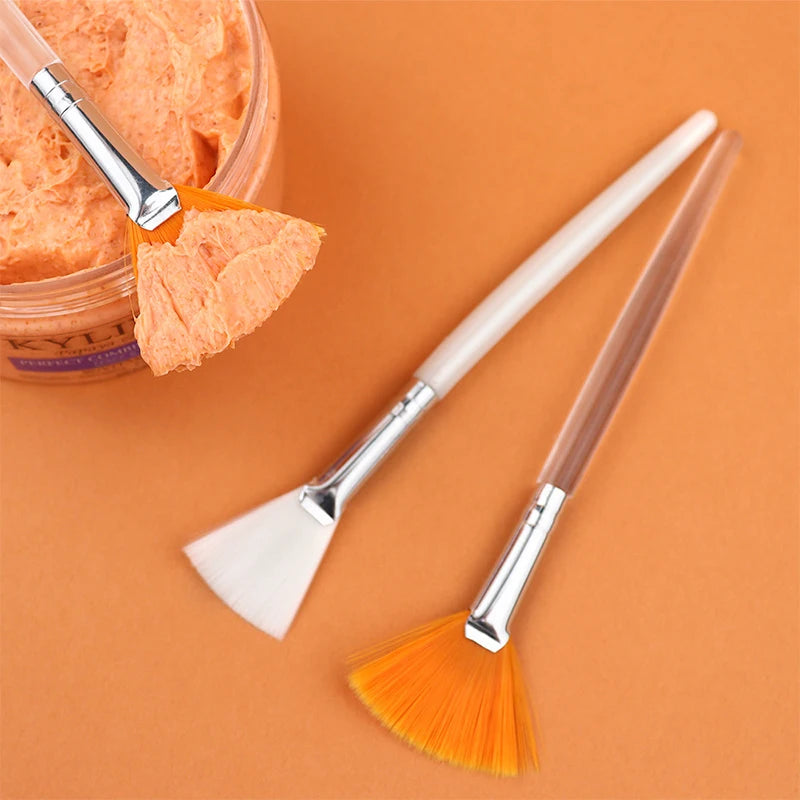 Portable Facial Mask Brush Set - Soft Makeup & Skincare Applicators for Women