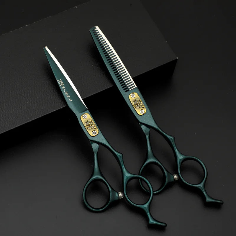 Professional Hair Clippers with Dual Tone Black and Gold Handle - Multiple Colors