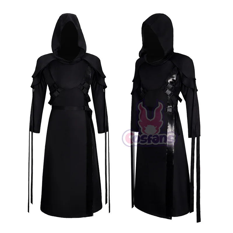 Ghost Face Cosplay Costume for Halloween Party Role Play Men Women