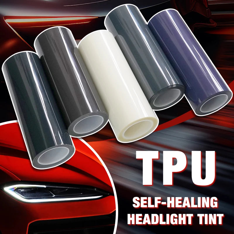 Self-Healing TPU Headlight Protection Film - Car Paint & Headlight Shield