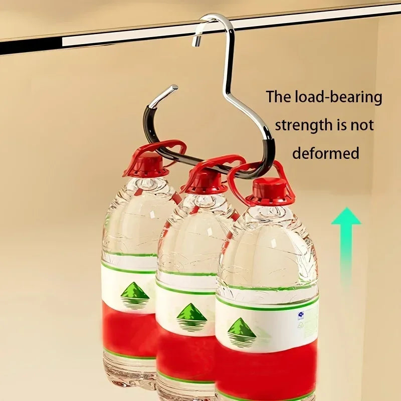 Versatile Round Hook for Hats, Scarves, Bags & Accessories - Heavy Duty, Non-Deformable