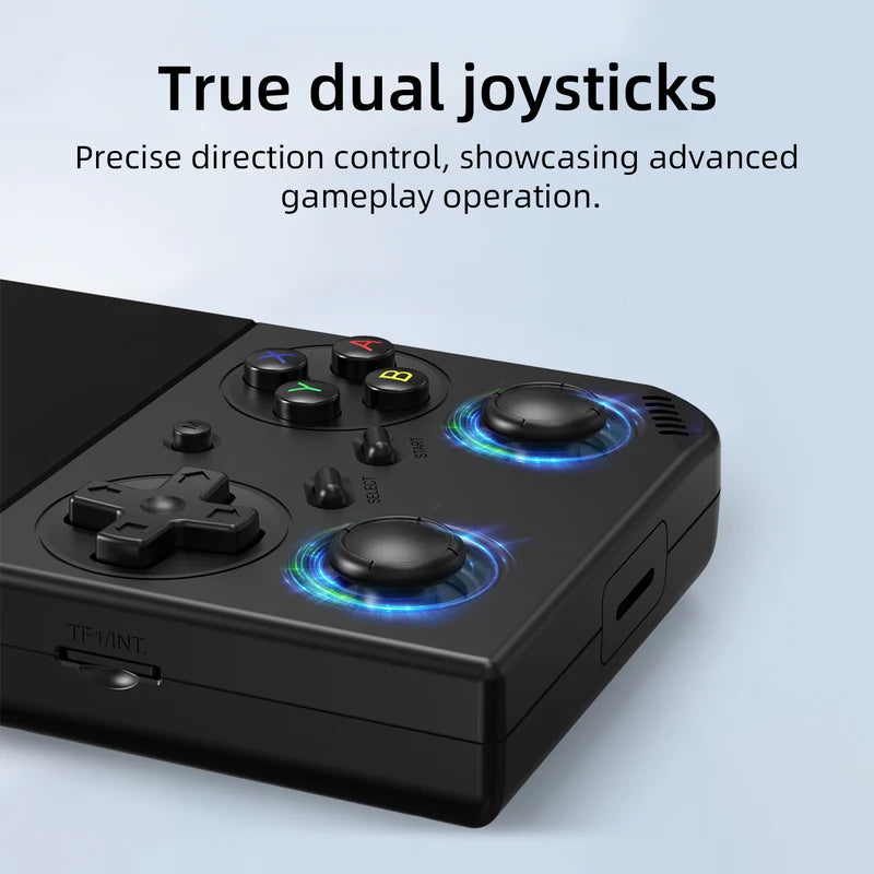 Retro Gaming Console 3.5-inch IPS Screen Linux 64-bit Dual Joysticks