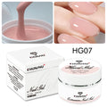 30ML Milky White Nail Extension Gel Self-Leveling Builder for Manicure