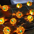 Halloween Pumpkin Eyeballs LED String Lights - USB Portable Indoor Outdoor Decor