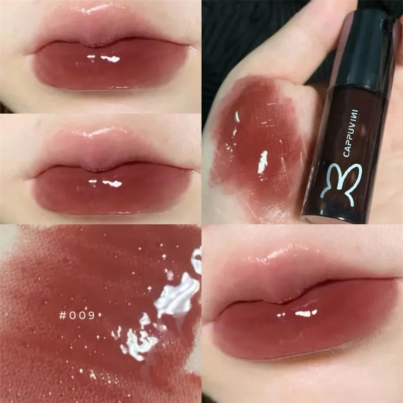 Moisturizing Lip Gloss Water Lip Glaze with Long Lasting Shine - Assorted Colors