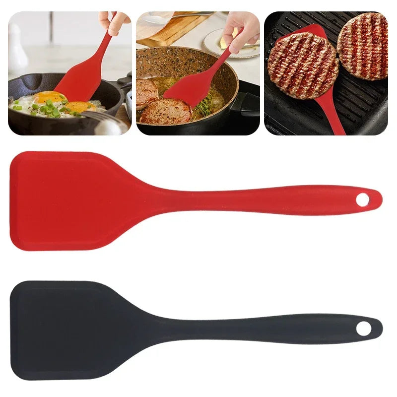 Silicone Cooking Spatula - Non-Stick Fish and Omelette Flipper - Kitchen Utensils