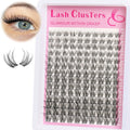 Natural Style Short Clus­ter­ed False Eyelashes with C-Shaped Curls 8-16mm