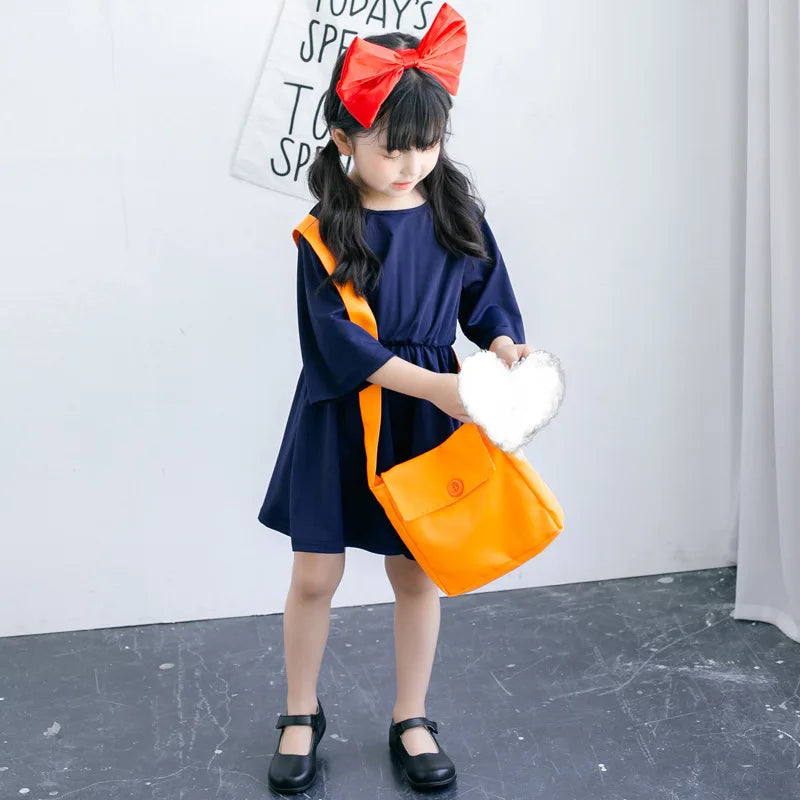 Kids Halloween Costumes for Boys and Girls - Witch & Kiki Costume Set