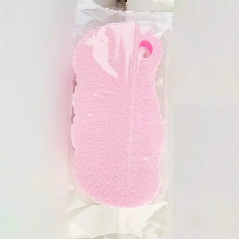 Exfoliating Bath Sponge for Gentle Skin Cleaning - Multiple Colors