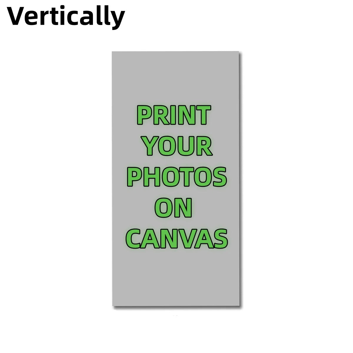 Custom Canvas Poster Print - Personalized Photo Wall Art for Family Pets Scenery & Events