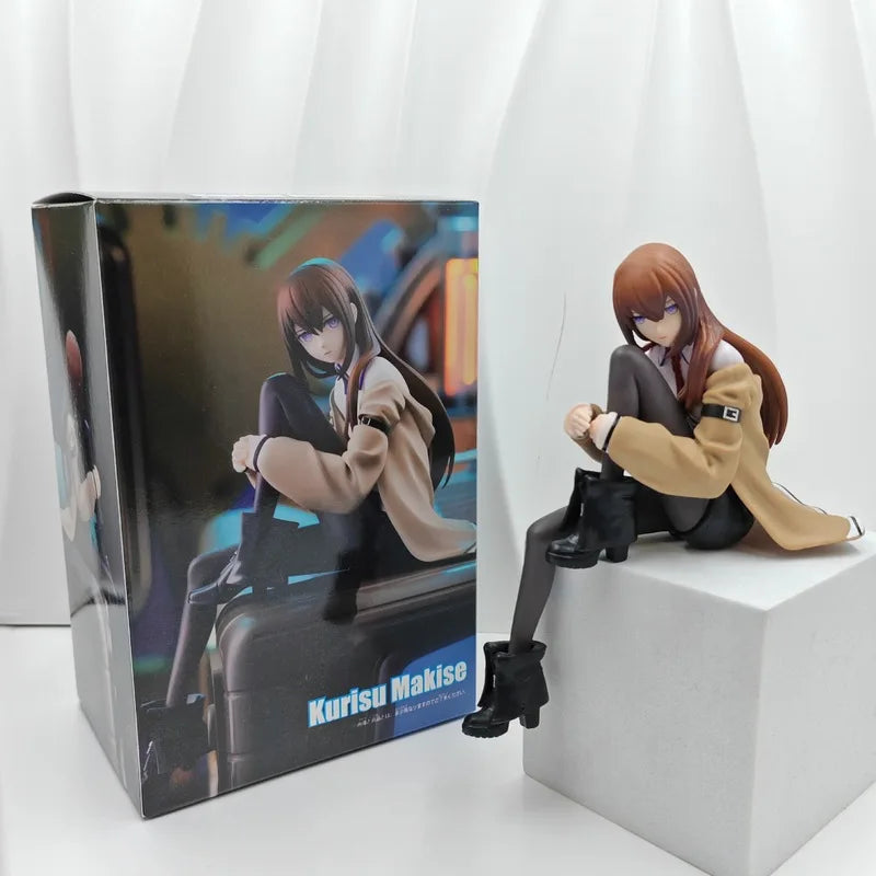 Anime Figure Kurisu Makise Steins Gate PVC Collectible Model for Display and Hobby