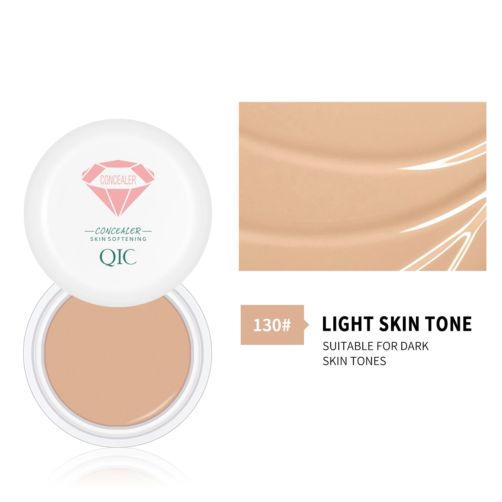Waterproof & Sweatproof Concealer Cream for Tattoo Coverage - Long-Lasting Foundation, All Skin Types