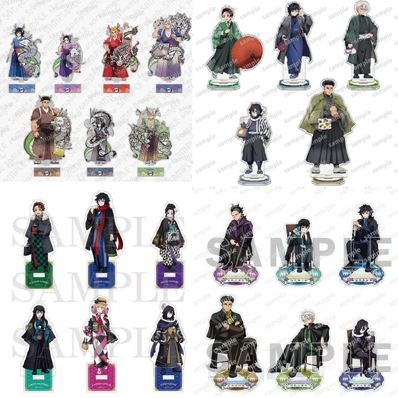Anime Acrylic Stand Figure Collection - Demon Slayer Kimetsu No Yaiba Desktop Decor