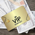 Waterproof Anime Membership Card Stickers Set - 4PCS Credit & Debit Card Skin Covers