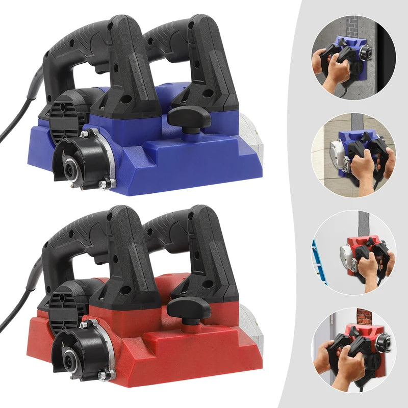 1300W Electric Wall Planing Machine for Paint and Putty Removal with Carrying Case