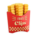 12PCS Magnetic Food Sealing Clips French Fry Shape Snack Bag Holders