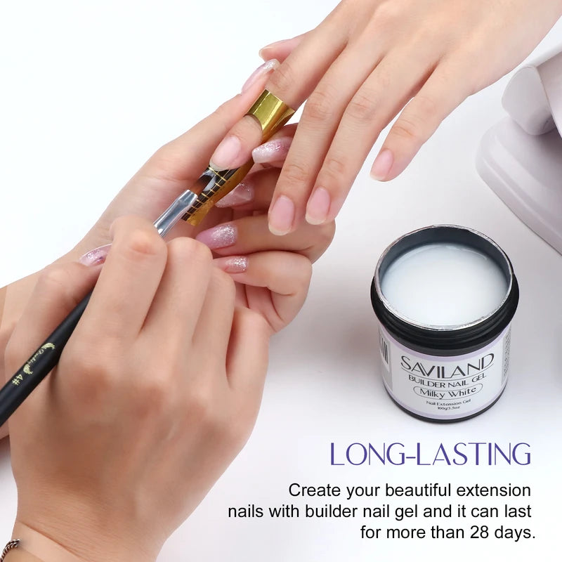 Builder Nail Gel Set 100g Multifunctional Nail Extension Polish for Salon & DIY