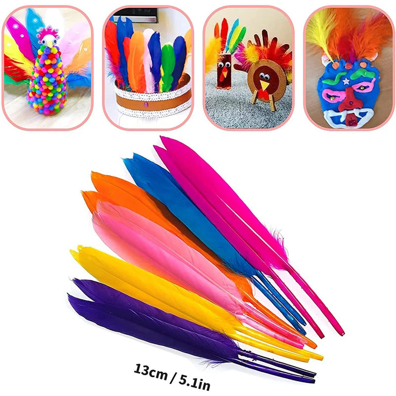 Kids DIY Art Craft Set - Creative Craft Supplies Kit for School & Party