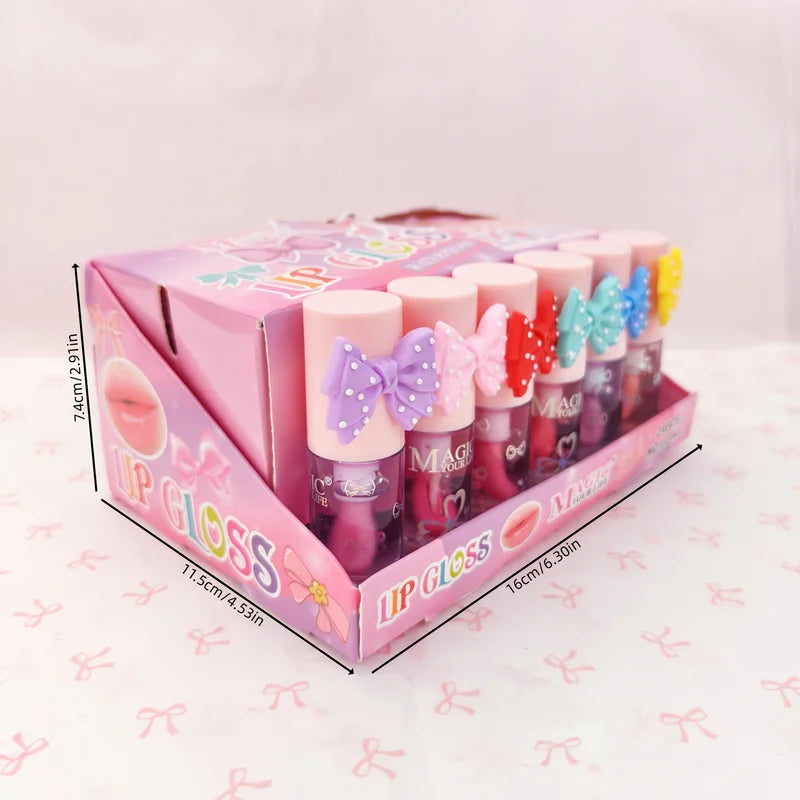 Color Changing Lip Gloss Set - Moisturizing Longlasting Lip Makeup for Girls