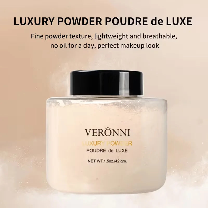 Setting Powder Duo - Loose Brightening & Oil-Control Powder for All Skin Tones