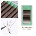 W Shape Lash Extensions - Premade Volume Fans for Eyelash Extensions