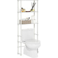 Over The Toilet Storage Organizer with 3 Shelves, Space Saver Bathroom Rack