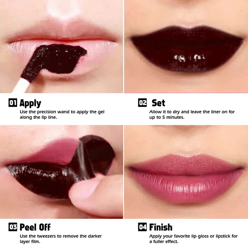 Waterproof Lip Stain Lip Gloss Set - Long Lasting Matte Lip Makeup