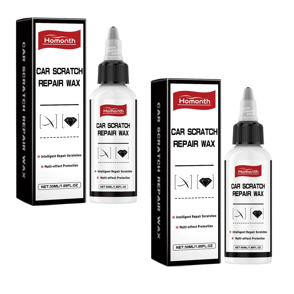 Car Scratch Repair Wax - Restores Gloss & Eliminates Blemishes, 50ml