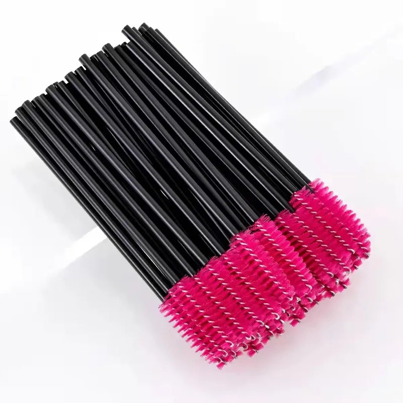 Disposable Eyelash & Eyebrow Brush Set - 50/500 Pcs Makeup Applicators